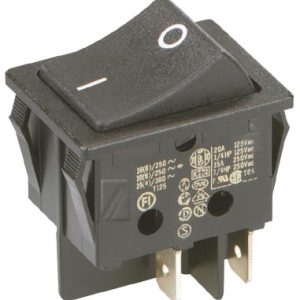 Billenőkapcsoló 2 pólusú univerzális 16A/250V 22X30 ew00545