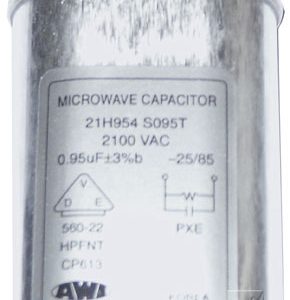 Mikrosütő alkatrész 0,95UF-2100V nagyfeszültségű KONDENZÁTOR ew00603