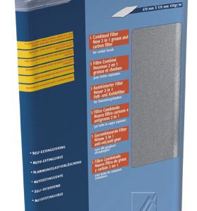 Páraelszívó szűrő Univerzális ZSÍRszűrő ÉS SZÉNSZŰRŐ 57X47 CM ew01955