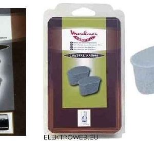 Kávéfőző alkatrész, vízszűrő klórszűrő SET 2db kávégépekhez Krups, Moulinex ew02166