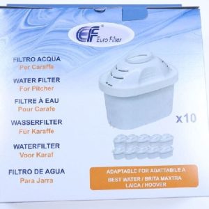 Vízszűrő, szűrőbetét BRITA-MAXTRA asztali víztisztító kancsóba, 10db/csomag ew02356