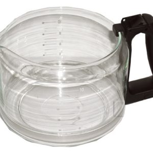 ÜVEGKANNA, FEKETE 10-CSÉSZÉS FEDÉL NÉLÜL 8996639104604 AEG ew02365