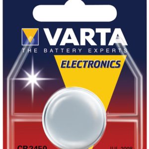 CR2450 3V-560MAH LITHIUM GOMBELEM VARTA ew02643