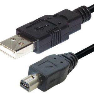 USB-KÁBEL A-TIPUSÚ DUGÓ/MINI-8p USB-DUGÓ 2,0M ew02803