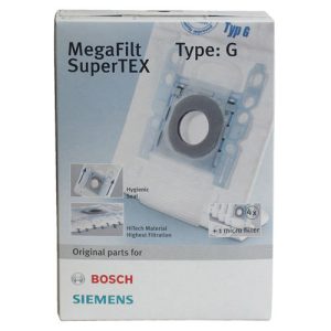 Porszívó alkatrész, MIKROSZŰRŐS Porzsák Bosch Sphera, BSGL,VSZ3, VSZ4, VS04-VS07,VS63 porszívókhoz ew03284