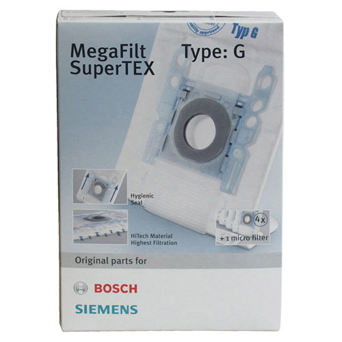 Porszívó alkatrész, MIKROSZŰRŐS Porzsák Bosch Sphera, BSGL,VSZ3, VSZ4, VS04-VS07,VS63 porszívókhoz ew03284