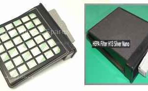 Porszívó alkatrész, Kazettás Hepa H13 szűrő samsung SC6210, VCC6210, SC6216, VCC6216, SC6260, VCC6260 porszívóhoz  ew03580