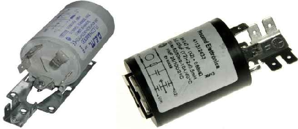 Mosógép alkatrész Zavarszűrő Kondenzátor, ELIN WM26AAA ew03753