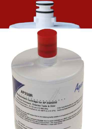 Side by side VÍZSZŰRŐ, AP250R betét helyett amerikai típusú LG hűtőkhöz ew03883