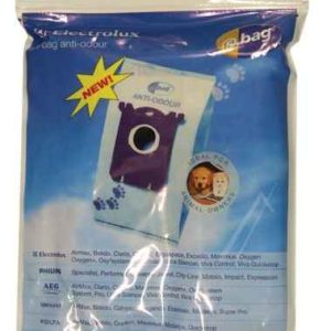 Porszívó alkatrész, SBAG E203 ANTI ODOUR mikroszűrős  porzsák  Electrolux porszívóhoz ew04048