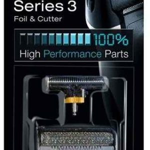 Villanyborotva alkatrész VÁGÓFEJ szitával, 7000/4000-es széria BRAUN 4715 SmartControll, Syncro, SyncroPro, TriControll borotvához ew04154