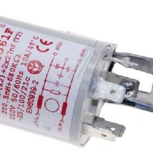 Mosógép alkatrész, zavarszűrő kondenzátor, 0,47?F, 250V, INDESIT ew04194