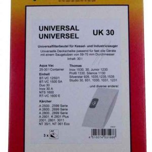 Porszívó alkatrész, Porzsák, papír AEG GR30,Thomas, Einhell porszívókhoz 3db-os ew04252