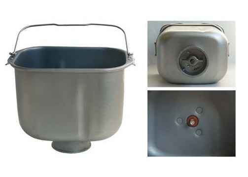 Kenyérsütőgép alkatrész, dagasztóedény, üst, Főleg Moulinex OW2000, OW 200030, gépekhez ew04451