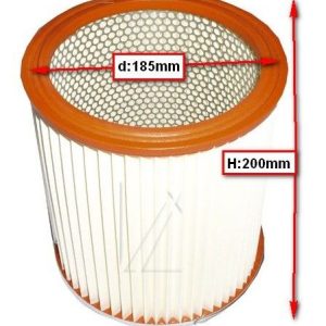 Porszívó alkatrész, Hepa szűrő, hengeres motorszűrő  porszívóhoz ew04486