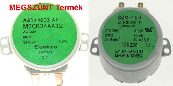 Mikrosütő alkatrész, Motor Panasonic NE2740 Mikrohullámú sütőhöz ew04565