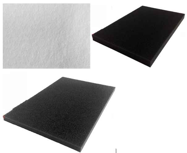 Porszívó szűrőszett "A" típus univerzális, méretre szabható ew04938