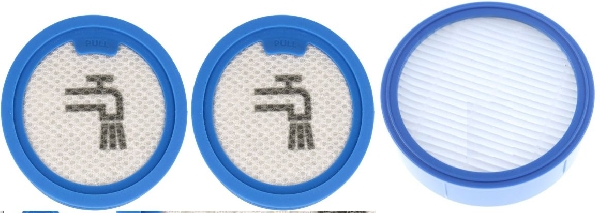 Porszívó szűrőszett AEG AP71A14, Electrolux EP71UB14 álló, vezeték nélküli rúdporszívóhoz ew05146