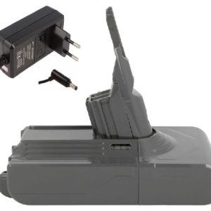Akku és akkutöltő tápegység egyben Dyson SV25V8 vezetéknélküli porszívókhoz ew05192