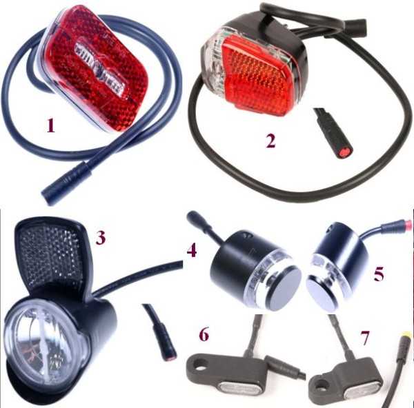 Soflow elektromos roller világítás, lámpa ew05314