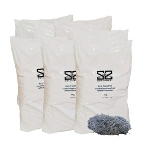 Eco Twist 54. 21 kg (7x3 kg/zsák). Csavart, kötegelt monofil szál (54 mm) - ipari padló beton k?