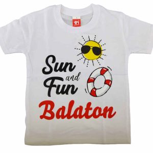 Rövid ujjú Balatonos póló Mentőöv
