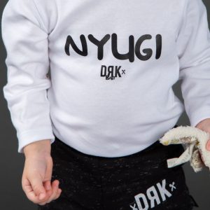 Dorko DRK "Nyugi" mintával nyomott hosszú ujjú baba body