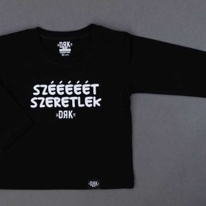 Hosszú ujjú póló Dorko DRK "Szééééét Szeretlek" mintával