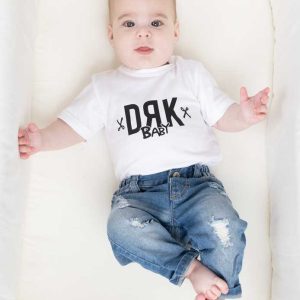 Dorko DRK mintával nyomott rövid ujjú baba body
