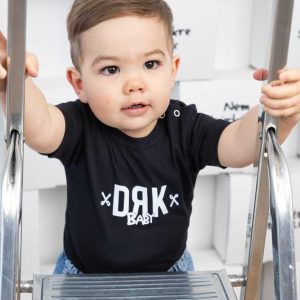 Dorko DRK mintával nyomott rövid ujjú baba body