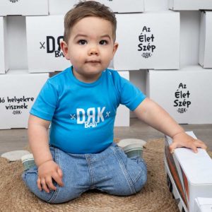 Dorko DRK mintával nyomott rövid ujjú baba body
