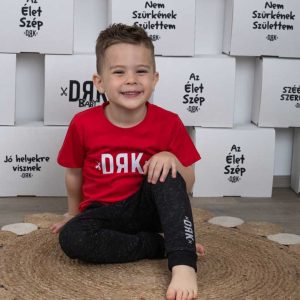 Rövid ujjú póló Dorko DRK mintával