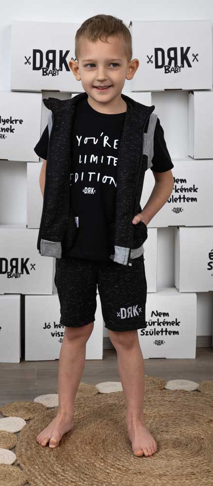 Rövid ujjú póló Dorko DRK "You're a limited edition" mintával - Image 2
