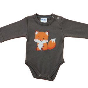 Baba body, hosszú ujjú,Róka mintával