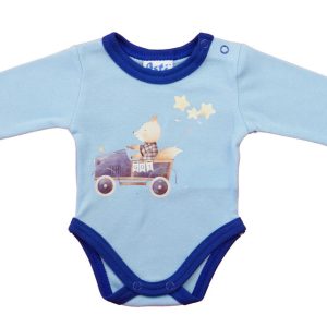 Baba body, hosszú ujjú - Rókás mintával