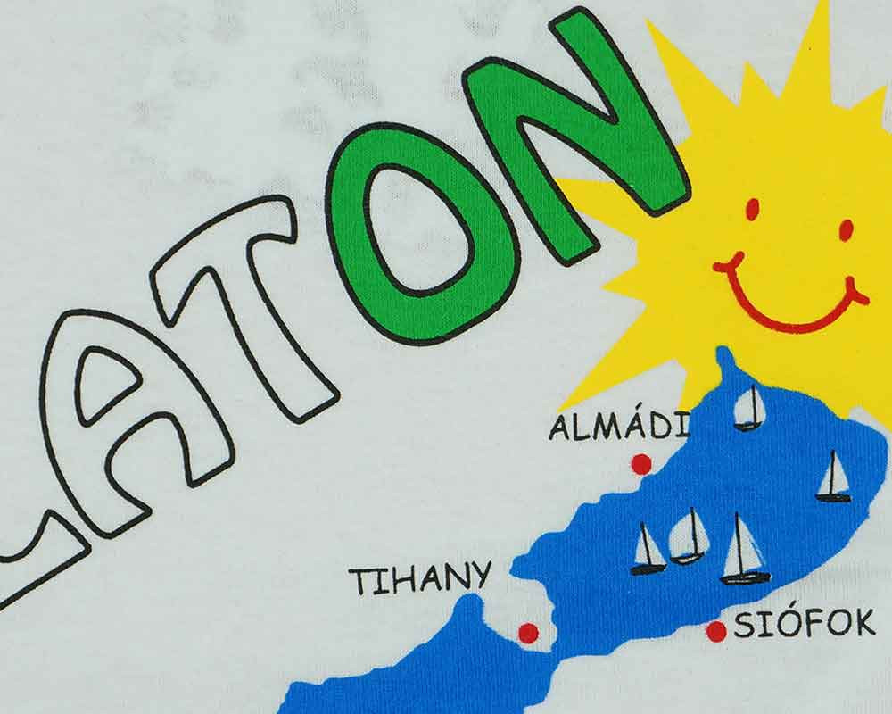 Baba, gyerek feliratos "Balaton" rövid ujjú póló - Image 2