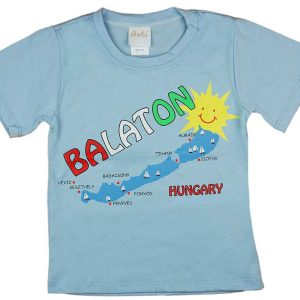 Baba, gyerek feliratos "Balaton" rövid ujjú póló