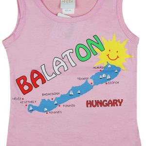 Ujjatlan gyerek póló Balaton felirattal