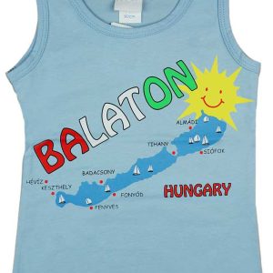 Ujjatlan gyerek póló Balaton felirattal