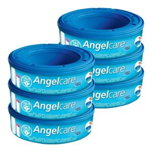 Angelcare Captiva pelenkatároló vödör utántöltő kazetta - 6 db-os csomag -