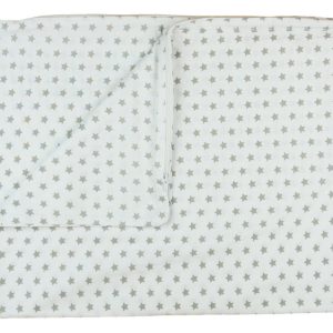 Baba paplanhuzat (90x135) szürke csillag