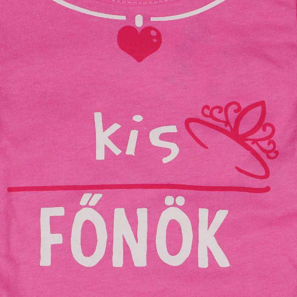 Kis főnök feliratos hosszú ujjú baba body - Image 2