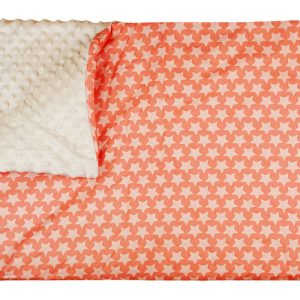 Mintás wellsoft béléses pamut babatakaró (75x100cm)