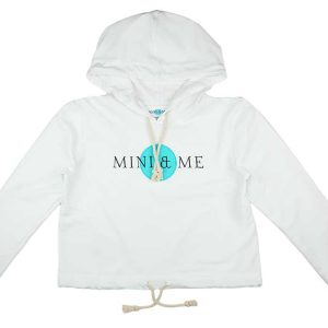 Mini&Me kapucnis női pulóver