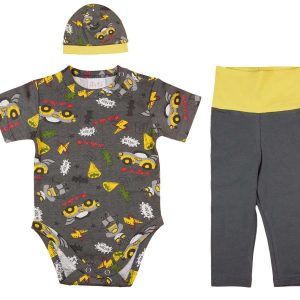 3 részes nyári kisfiú szett Batman mintával
