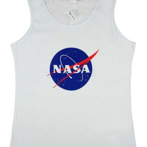 Ujjatlan női pamut atléta NASA logóval