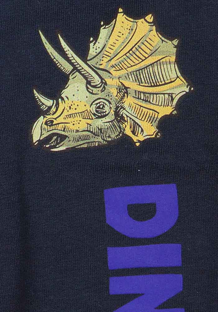 Pamut fiú szabadidő nadrág dinós mintával - Image 2