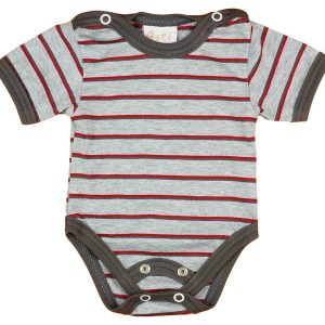 Rövid ujjú dupla patentos baba body