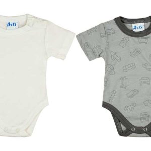 Rövid ujjú baba body szett