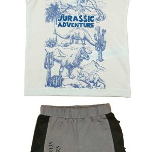 Dinoszauruszos kisfiú nyári szett
